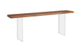 Phillips Collection Home Oversized LTL - Rate to be Quoted Phillips Collection Floating Console Table, Acrylic Legs