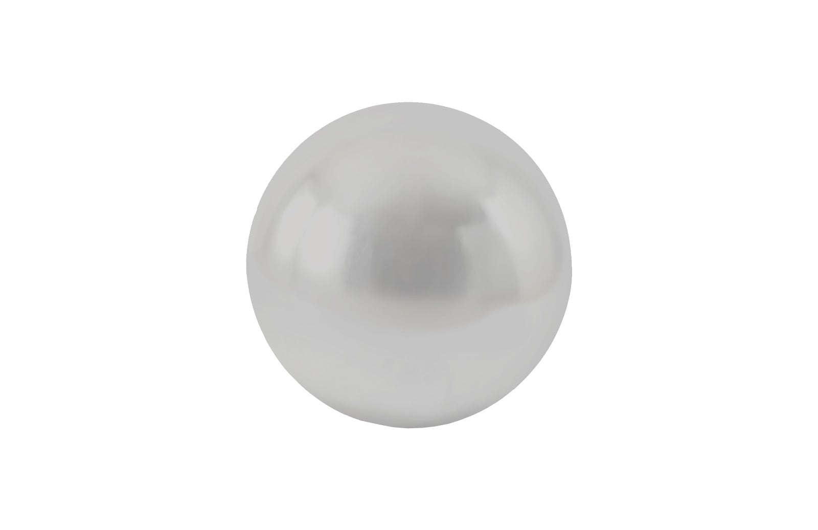 Phillips Collection Home Phillips Collection Floor Ball, Medium, Silver Leaf