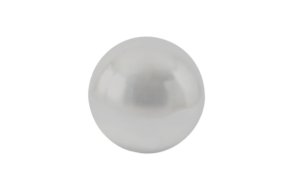 Phillips Collection Home Phillips Collection Floor Ball, Medium, Silver Leaf