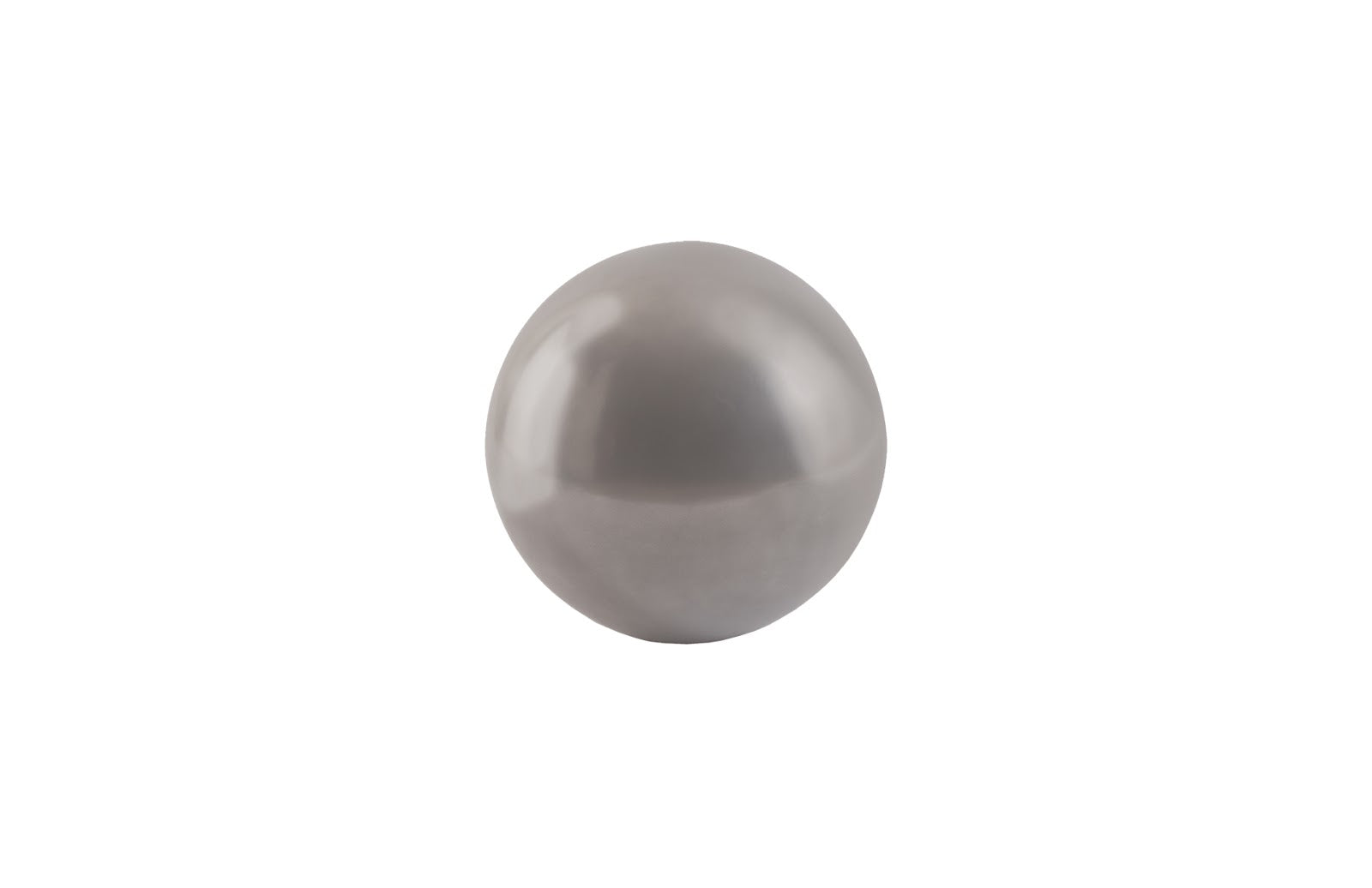 Phillips Collection Home Phillips Collection Floor Ball, Small, Polished Aluminum Finish