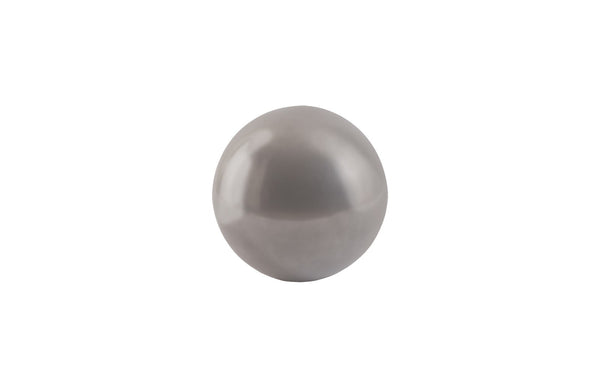 Phillips Collection Home Phillips Collection Floor Ball, Small, Polished Aluminum Finish
