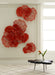Phillips Collection Home Phillips Collection Flower Wall Art, Medium, Coral, Metal