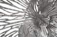 Phillips Collection Home Phillips Collection Flower Wall Art, Medium, Gray, Metal