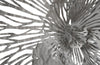 Phillips Collection Home Phillips Collection Flower Wall Art, Medium, Gray, Metal