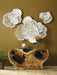 Phillips Collection Home Phillips Collection Flower Wall Art, Medium, White, Metal
