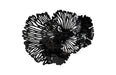 Phillips Collection Home Phillips Collection Flower Wall Art, Small, Black, Metal