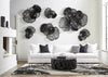 Phillips Collection Home Phillips Collection Flower Wall Art, Small, Black, Metal