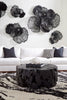 Phillips Collection Home Phillips Collection Flower Wall Art, Small, Black, Metal