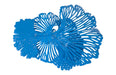 Phillips Collection Home Phillips Collection Flower Wall Art, Small, Blue, Metal
