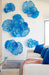 Phillips Collection Home Phillips Collection Flower Wall Art, Small, Blue, Metal