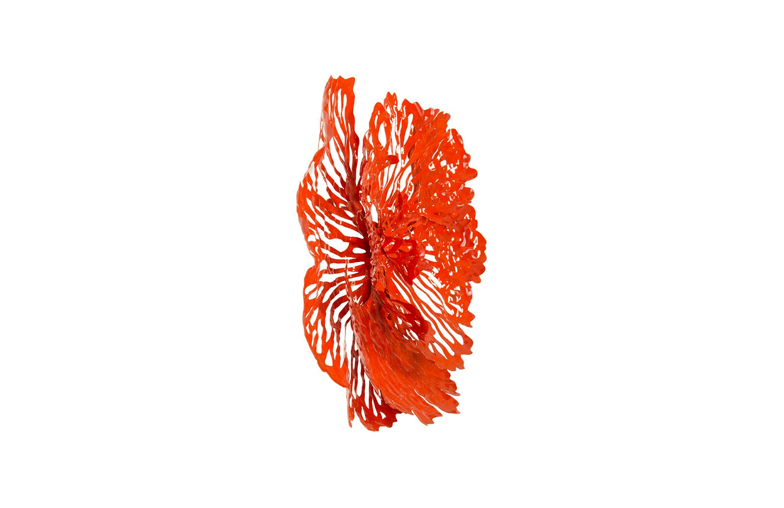 Phillips Collection Home Phillips Collection Flower Wall Art, Small, Coral, Metal