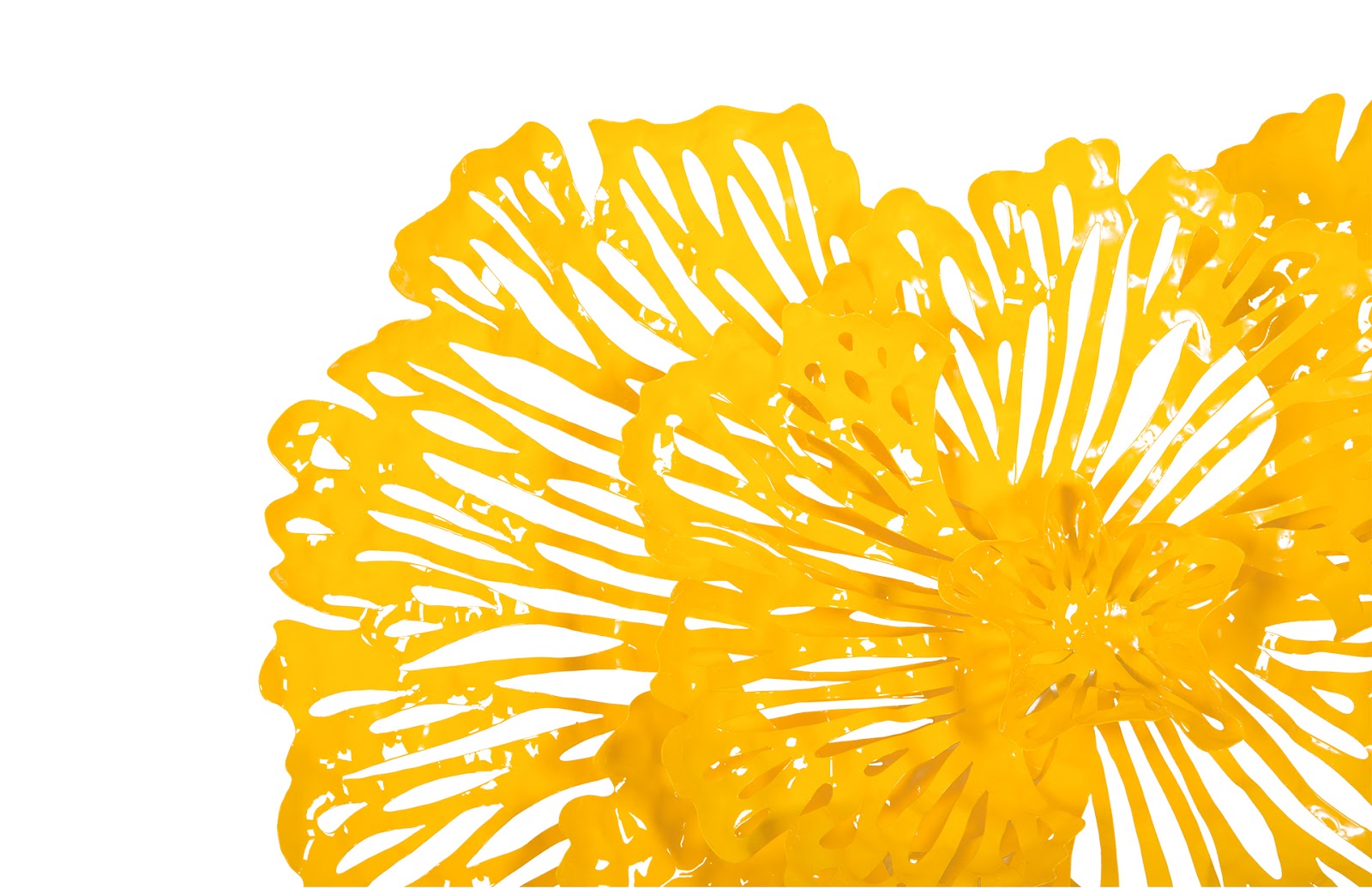 Phillips Collection Home Phillips Collection Flower Wall Art, Small, Dandelion, Metal