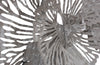 Phillips Collection Home Phillips Collection Flower Wall Art, Small, Gray, Metal