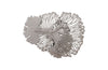 Phillips Collection Home Phillips Collection Flower Wall Art, Small, Gray, Metal