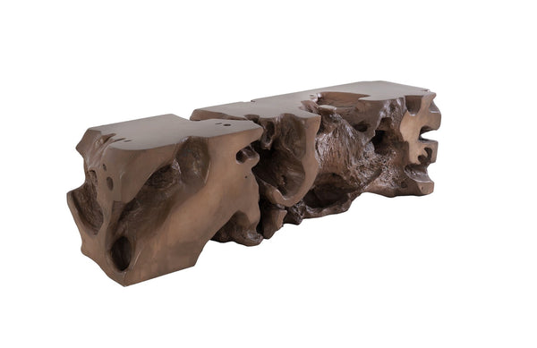 Phillips Collection Home Oversized LTL - Rate to be Quoted Phillips Collection Freeform Bench, Bronze