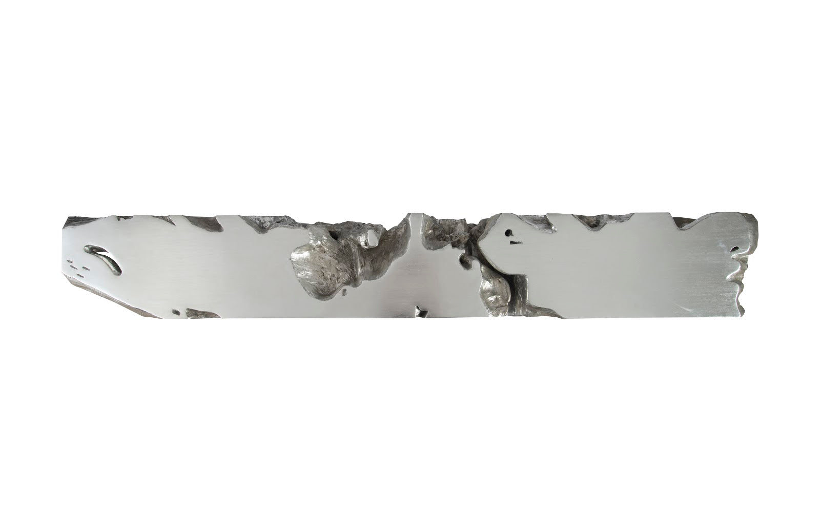 Phillips Collection Home Oversized LTL - Rate to be Quoted Phillips Collection Freeform Console Table, Extra Large, Silver Leaf