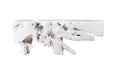 Phillips Collection Home Oversized LTL - Rate to be Quoted Phillips Collection Freeform Console Table, Gel Coat White, LG