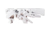 Phillips Collection Home Oversized LTL - Rate to be Quoted Phillips Collection Freeform Console Table, Gel Coat White, LG