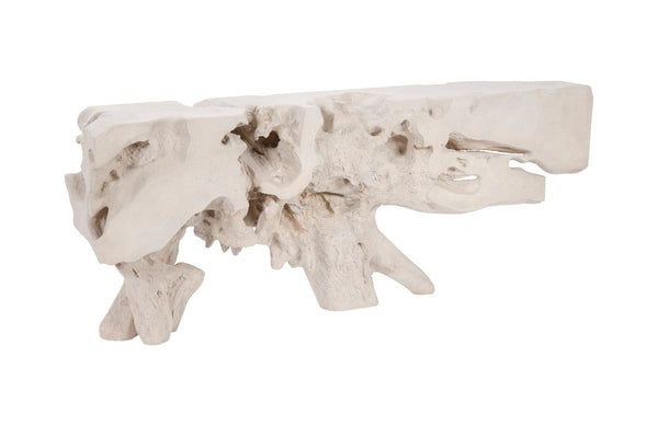 Phillips Collection Home Oversized LTL - Rate to be Quoted Phillips Collection Freeform Console Table, Roman stone, LG