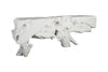 Phillips Collection Home Oversized LTL - Rate to be Quoted Phillips Collection Freeform Console Table XL, Gel Coat White
