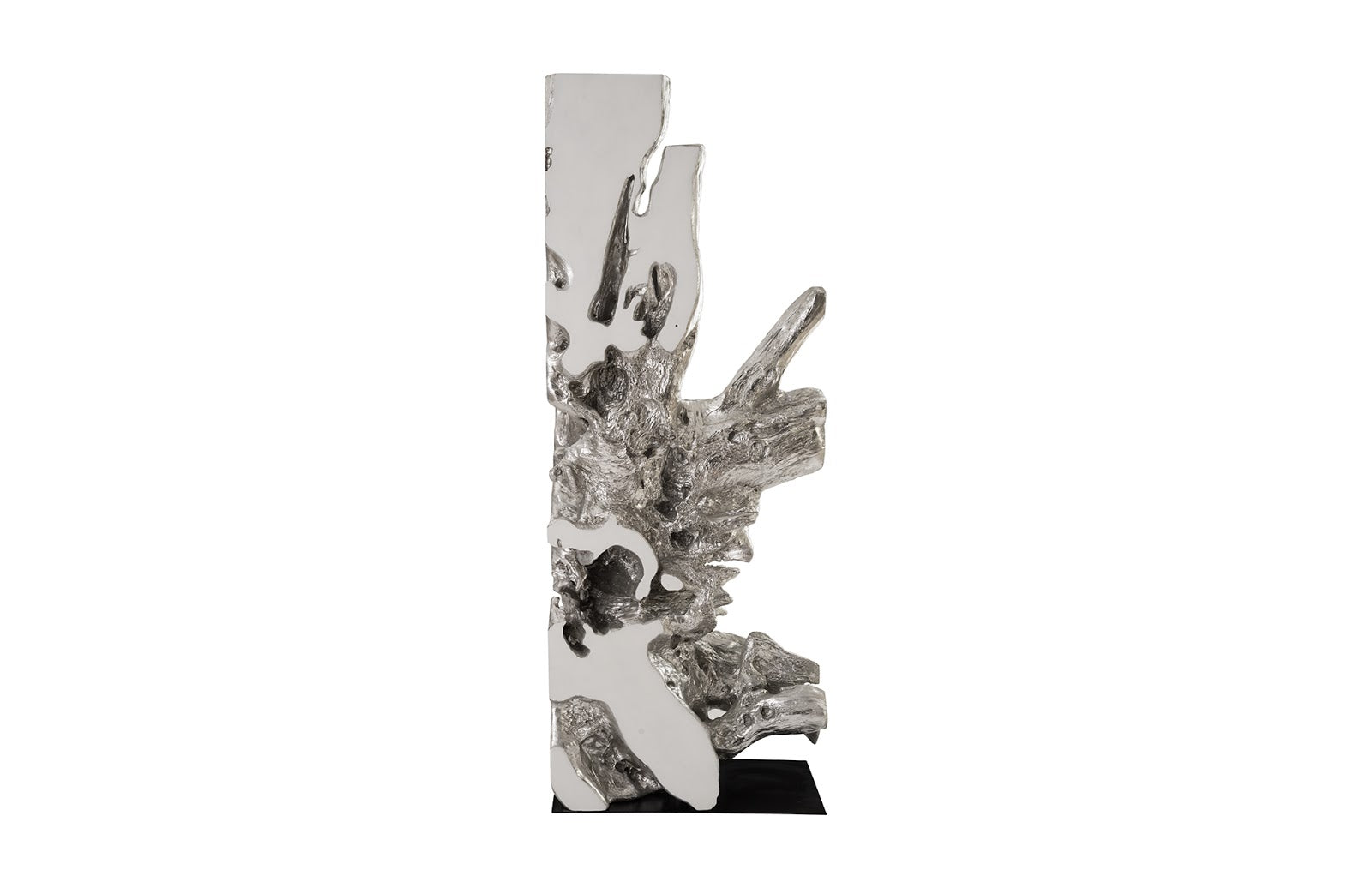 Phillips Collection Home Oversized LTL - Rate to be Quoted Phillips Collection Freeform Sculpture, White, Silver Leaf
