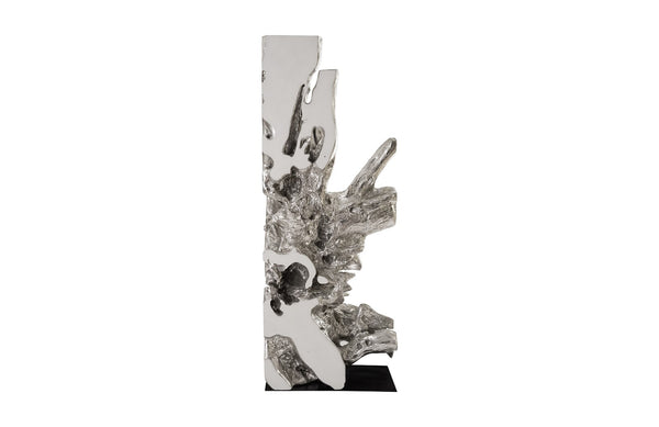 Phillips Collection Home Oversized LTL - Rate to be Quoted Phillips Collection Freeform Sculpture, White, Silver Leaf