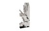 Phillips Collection Home Oversized LTL - Rate to be Quoted Phillips Collection Freeform Sculpture, White, Silver Leaf