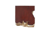 Phillips Collection Home Phillips Collection Freeform Stool, Gold Leaf, Faux Bois, SM