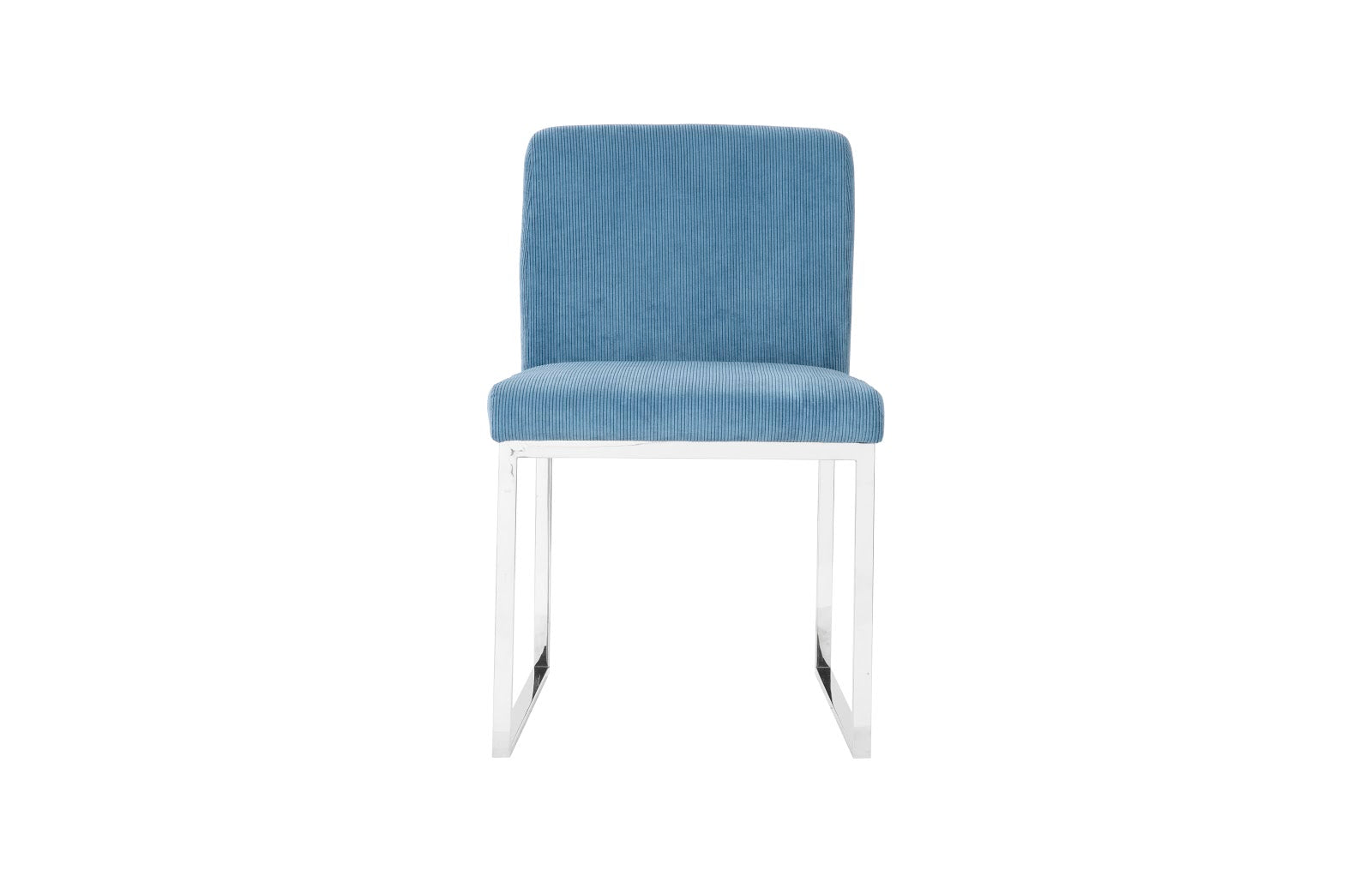 Phillips Collection Home Phillips Collection Frozen Dining Chair, Corduroy Blue