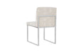 Phillips Collection Home Phillips Collection Frozen Dining Chair, Off White