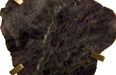 Phillips Collection Home Phillips Collection Gem Wall Tile in Brass Setting, Purple Quartz