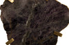 Phillips Collection Home Phillips Collection Gem Wall Tile in Brass Setting, Purple Quartz
