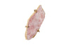 Phillips Collection Home Phillips Collection Gem Wall Tile in Brass Setting, Rose Quartz