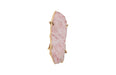 Phillips Collection Home Phillips Collection Gem Wall Tile in Brass Setting, Rose Quartz