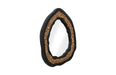 Phillips Collection Home Oversized LTL - Rate to be Quoted Phillips Collection Geode Mirror, Black And Gold, Matte