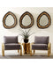 Phillips Collection Home Oversized LTL - Rate to be Quoted Phillips Collection Geode Mirror, Black And Gold, Matte