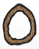 Phillips Collection Home Oversized LTL - Rate to be Quoted Phillips Collection Geode Mirror, Black And Gold, Matte