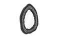 Phillips Collection Home Oversized LTL - Rate to be Quoted Phillips Collection Geode Mirror, Black And Silver, Matte