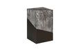 Phillips Collection Home Phillips Collection Geometry Side Table, Gray Stone