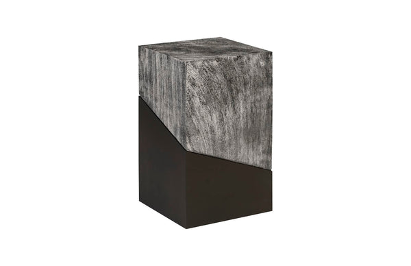 Phillips Collection Home Phillips Collection Geometry Side Table, Gray Stone