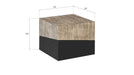 Phillips Collection Home Phillips Collection Geometry Side Table, Gray Stone