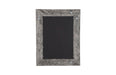Phillips Collection Home Oversized LTL - Rate to be Quoted Phillips Collection Geometry Wood Mirror, Gray Stone, Black