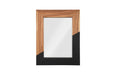 Phillips Collection Home Oversized LTL - Rate to be Quoted Phillips Collection Geometry Wood Mirror, Natural,Black