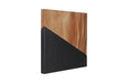 Phillips Collection Home Phillips Collection Geometry Wood Wall Tiles, Chamcha Wood, Natural, Black