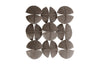 Phillips Collection Home Oversized LTL - Rate to be Quoted Phillips Collection Ginkgo Leaf Wall Art, 9 Leaves, Silver