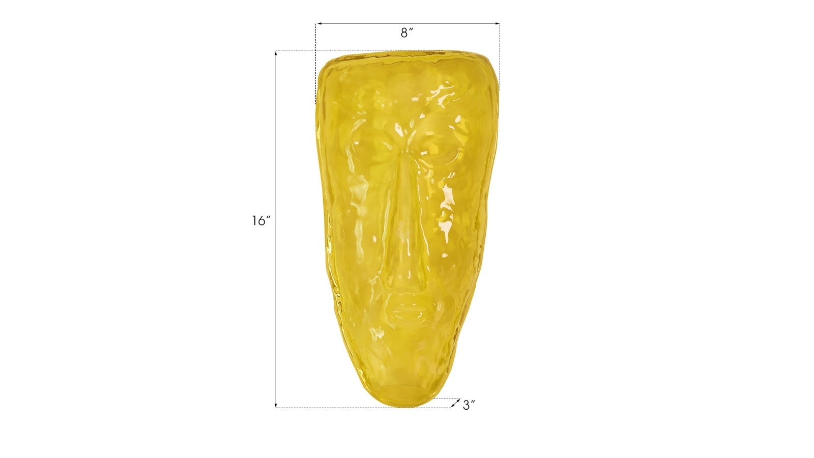 Phillips Collection Home Phillips Collection Glass Face Wall Tile, Amber