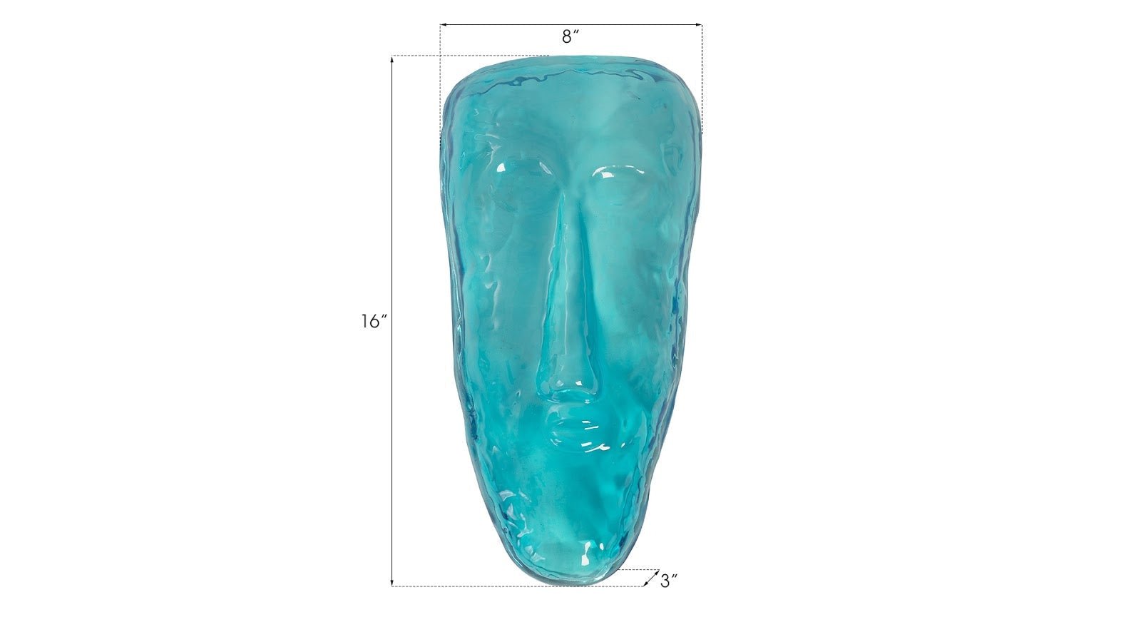 Phillips Collection Home Phillips Collection Glass Face Wall Tile, Blue