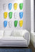 Phillips Collection Home Phillips Collection Glass Face Wall Tile, Clear