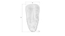 Phillips Collection Home Phillips Collection Glass Face Wall Tile, Clear
