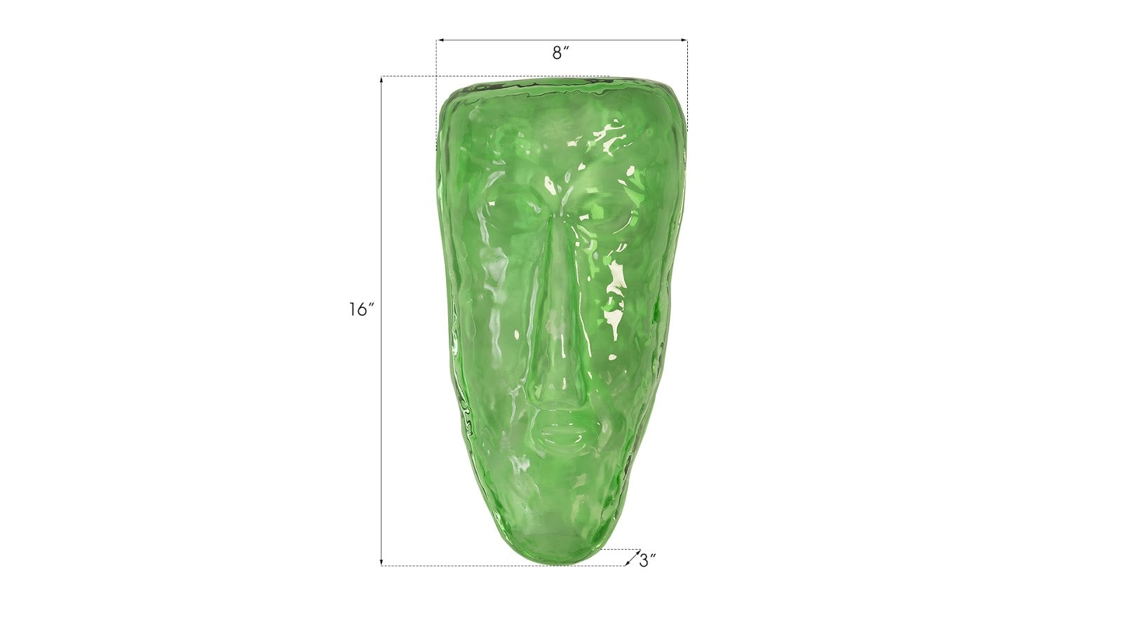 Phillips Collection Home Phillips Collection Glass Face Wall Tile, Green